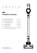 Preview for 1 page of ORFELD B08 Operating Instruction