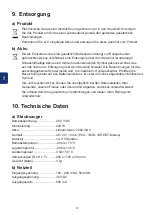 Preview for 14 page of ORFELD B08 Operating Instruction