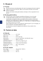 Preview for 26 page of ORFELD B08 Operating Instruction