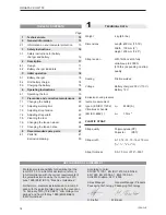 Preview for 2 page of Orgapack OR-T 50 Operating And Safety Instructions Manual