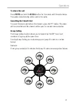 Preview for 21 page of Oricom UHF100 Operating Instructions Manual