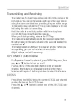 Preview for 20 page of Oricom UHF2200 Operating Instructions Manual