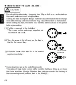 Preview for 44 page of ORIENT STAR SDA02001W0 Manual