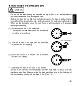 Preview for 45 page of ORIENT STAR SDA02001W0 Manual