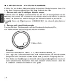 Preview for 22 page of Orient CFA02001B Instruction Manual