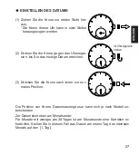 Preview for 27 page of Orient CFA02001B Instruction Manual