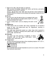 Preview for 5 page of Orient TT(KFB) Instruction Manual