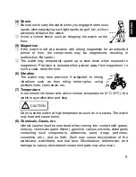 Preview for 5 page of Orient UU(KHA) Instruction Manual