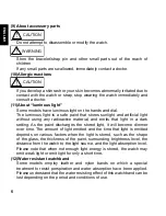 Preview for 6 page of Orient UU(KHA) Instruction Manual