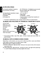 Preview for 8 page of Orient UU(KHA) Instruction Manual