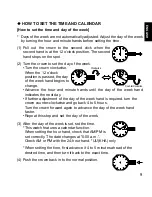 Preview for 9 page of Orient UU(KHA) Instruction Manual