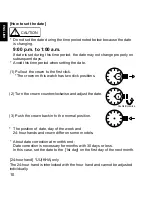 Preview for 10 page of Orient UU(KHA) Instruction Manual