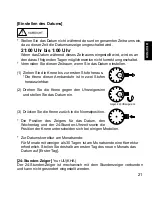 Preview for 21 page of Orient UU(KHA) Instruction Manual