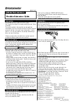 Preview for 2 page of Oriental motor HM-6134-15 Operating Manual