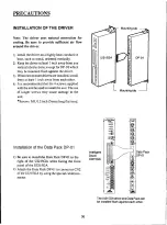 Preview for 33 page of Oriental motor SUPER VEXTA DP-01 Operator'S Manual