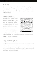 Preview for 6 page of Origin Acoustics Acoustic Landscape Seasons Outdoor AS41SYS Installation Manual