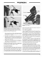 Preview for 5 page of ORION TELESCOPES & BINOCULARS SpaceProbe 3 EQ 9844 Instruction Manual