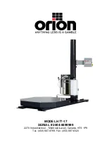 Orion 2004-8899999 Instruction Manual preview