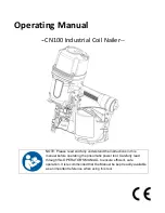 Preview for 1 page of Orion CN100 Operating Manual