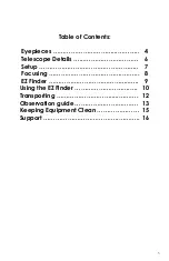 Preview for 3 page of Orion StarBlast 6 User Manual