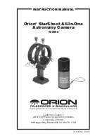 Preview for 1 page of Orion StarShoot 52098 Instruction Manual