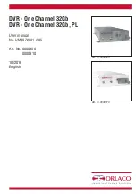 Preview for 1 page of Orlaco 0000300 User Manual