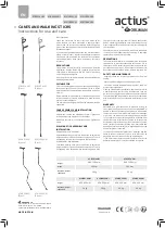 Preview for 2 page of Orliman actius ACBS01#UNI Instructions For Use And Care