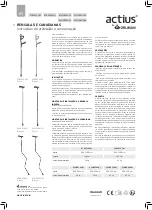 Preview for 4 page of Orliman actius ACBS01#UNI Instructions For Use And Care