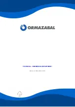 Preview for 48 page of Ormazabal PF 302 General Instructions Manual