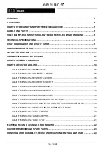 Preview for 4 page of Ormesa DONDOLINO 1 Use And Maintenance Handbook