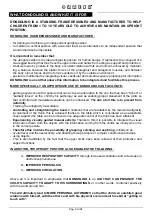 Preview for 11 page of Ormesa DONDOLINO 1 Use And Maintenance Handbook