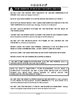 Preview for 8 page of Ormesa Giuditta B12 User Manual