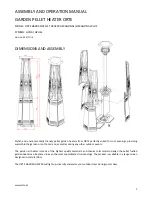 ORTE GPH6 Assembly And Operation Manual preview