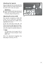 Preview for 21 page of Ortopedia solero 9.072 Operating Manual