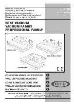 Orved BEST VACUUM Operating And Service Manual preview