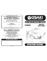 Preview for 1 page of Osaki Power Tools CPWO90 Operator'S Manual