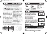 Preview for 2 page of Osaki Power Tools CS36TR Operator'S Manual