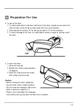 Preview for 15 page of Osaki OS-7200H Pinnacle User Manual