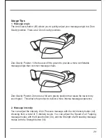 Preview for 25 page of Osaki OS6000 User Manual