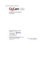 Preview for 8 page of OSANG Healthcare Oh'Care Lite User Manual