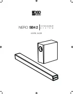 OSD Audio NERO SB42 User Manual preview