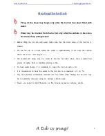 Preview for 7 page of OSEL TUBS OSEL Operating Instructions Manual