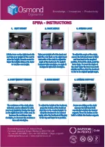 Preview for 1 page of Osmond SPIRA Instructions