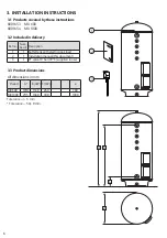 Preview for 6 page of OSO HOTWATER Maxi Press MX 1000 Safety Information, O&M Information, Installation Manual, Technical Data Sheet