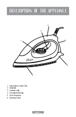 Preview for 4 page of Oster GCSTBV4112 Instruction Manual