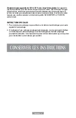 Preview for 9 page of Oster GCSTBV4112 Instruction Manual