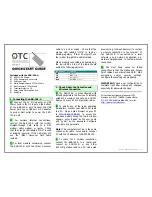 Preview for 1 page of OTC Wireless ASR-102-G Quick Start Manual