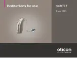 oticon CROS miniRITE T Instructions For Use Manual preview