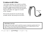 Preview for 22 page of oticon CROS miniRITE T Instructions For Use Manual