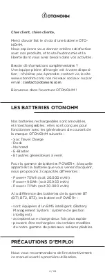 Preview for 4 page of Otonohm POWER+ Manual